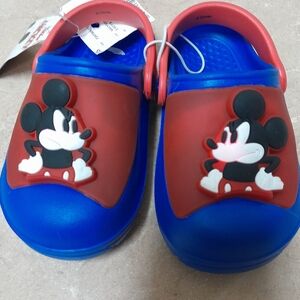 ■Disney Mickey Mouse Boys  (LIGHT UP) Crocs NWT Size:S 5/6 T,7/8 J Crocs